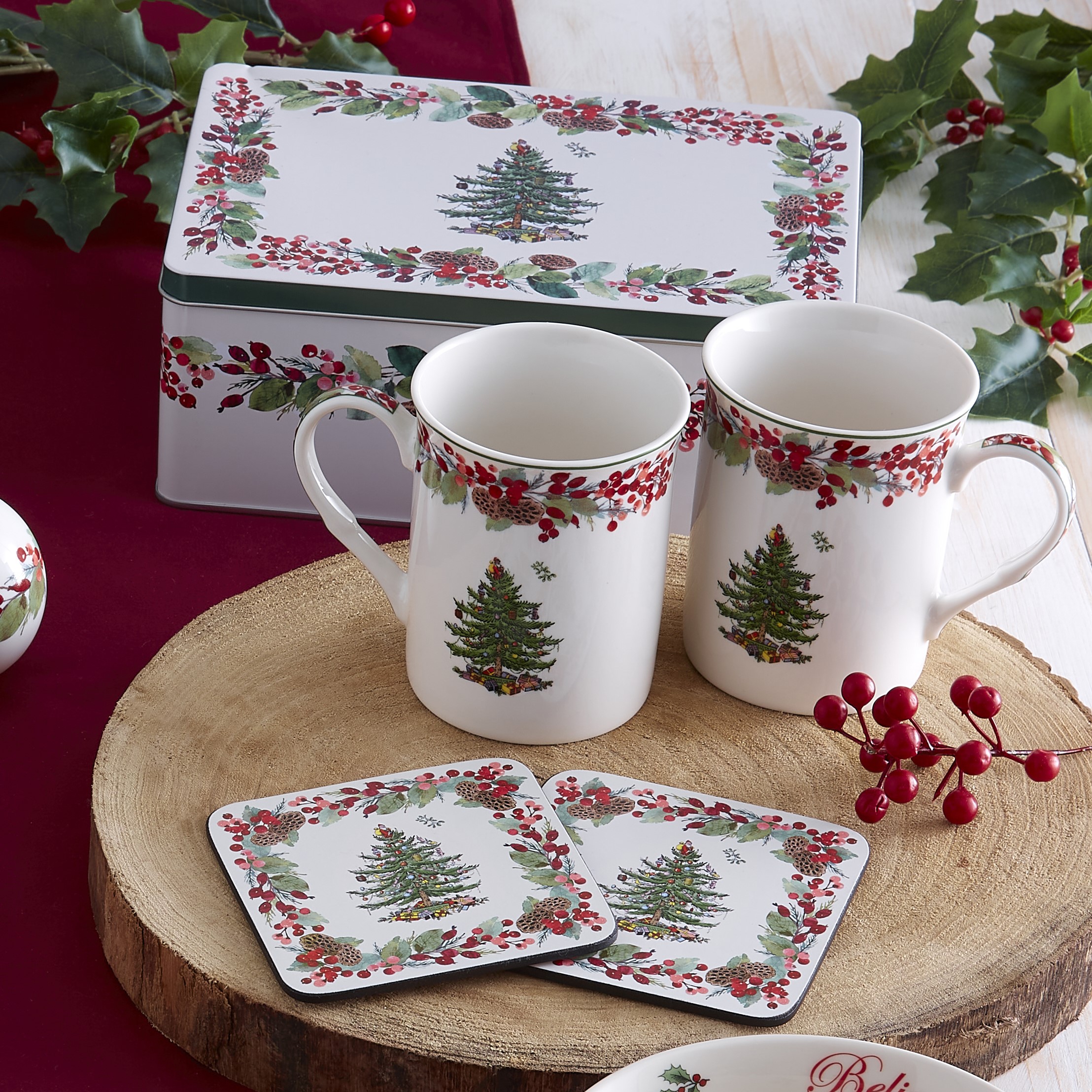 Christmas Tree 2023 Annual 5 Piece Mug & Tin Set image number null